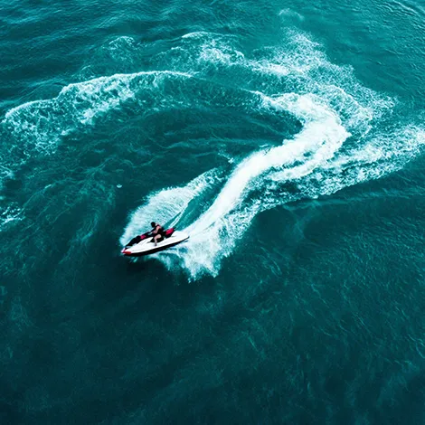 Jet ski rental on the Adriatic near Trogir